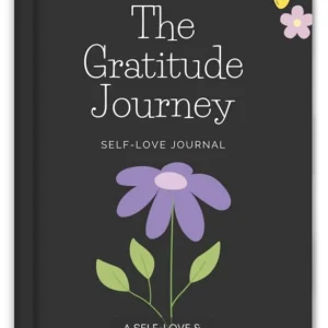 KALP A5 Self-love Gratitude Journal + 2 Posters & Pocket Diary, suitable for all ages, Invest few minutes each day to be more
